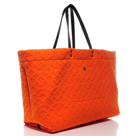 lv scuba bag|LOUIS VUITTON Neoprene Monogram Scuba GM Orange.